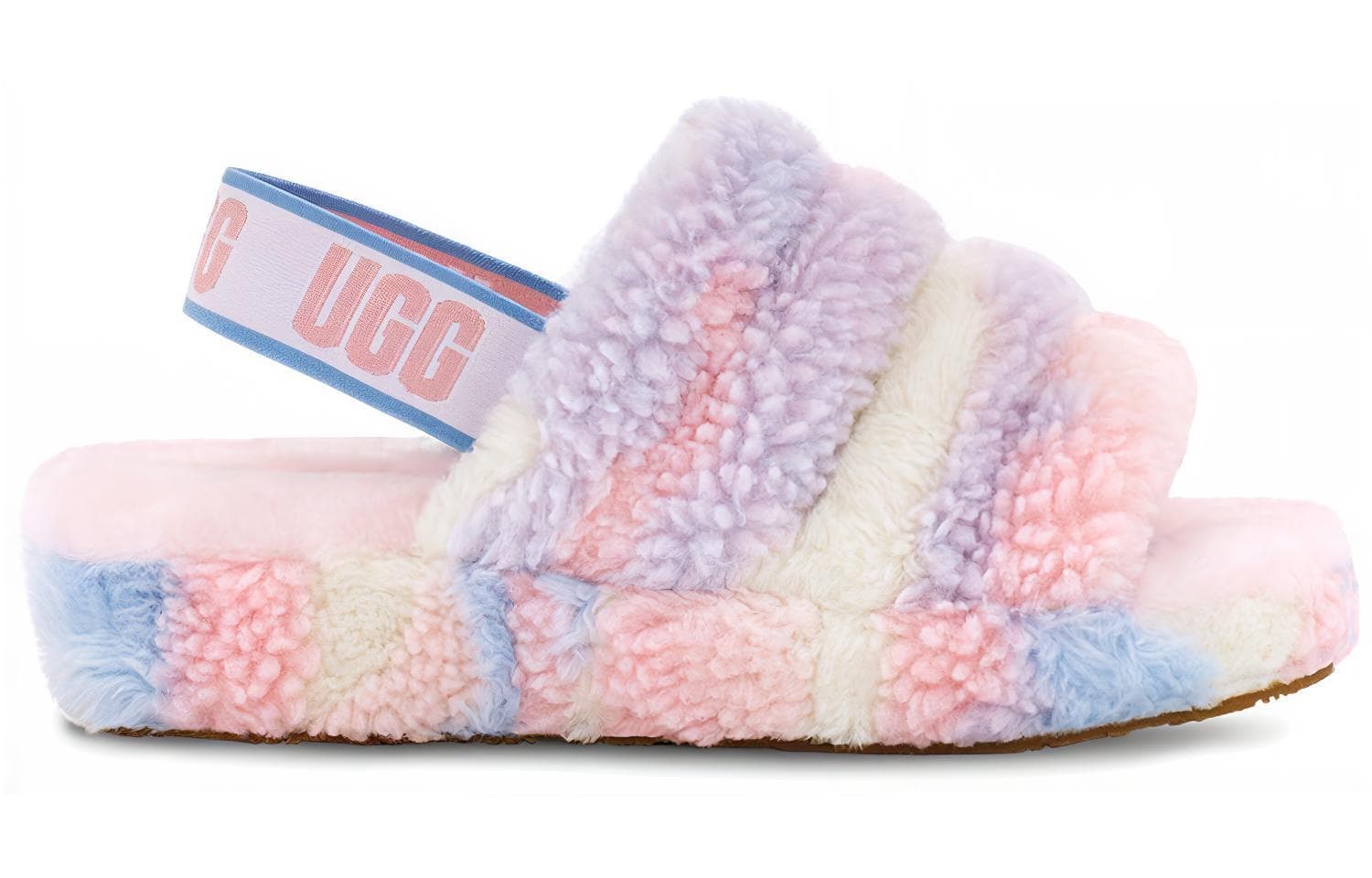 Шлёпанцы UGG FLUFF YEAH Slide Cali Collage - изображение 2