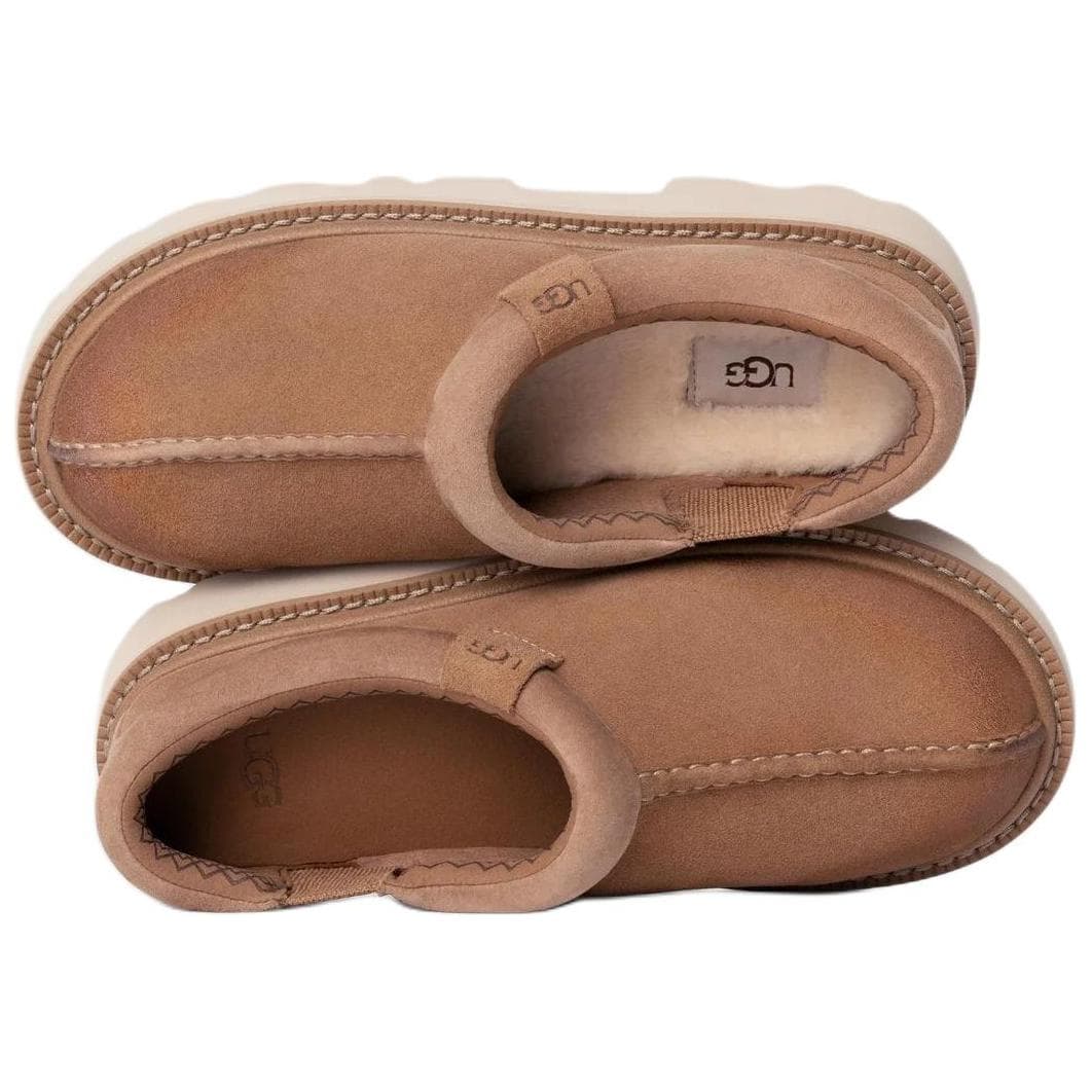 Кроссовки UGG Tasman Lug Искусственная замша Низкий верх Повседневная обувь Мужская Коричневый - изображение 4