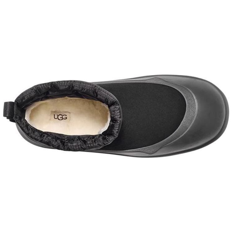 Ботинки зимние UGG Флисовые с обувью Slip-On Короткие Снежные ботинки Мужские Черные - изображение 4