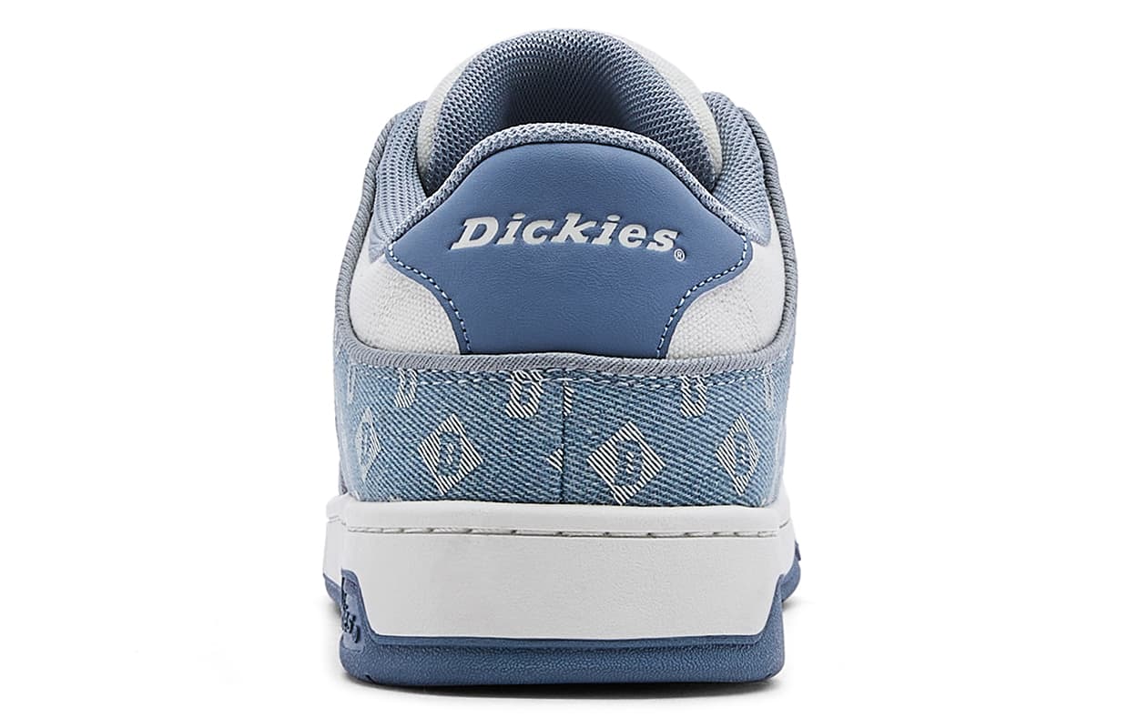 Кеды Dickies Низкие кеды мужские белые и синие - изображение 4