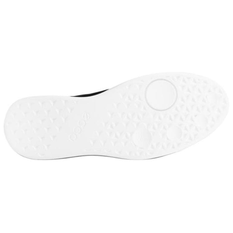 Кроссовки Ecco Street Tray Кожаные Низкие Кроссовки для Скейтбординга Мужские Черные - изображение 6