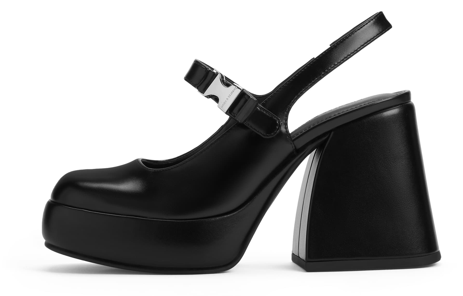 Шлёпанцы CHARLESKEITH ck PU 9.8cm BlackBlue - изображение 1