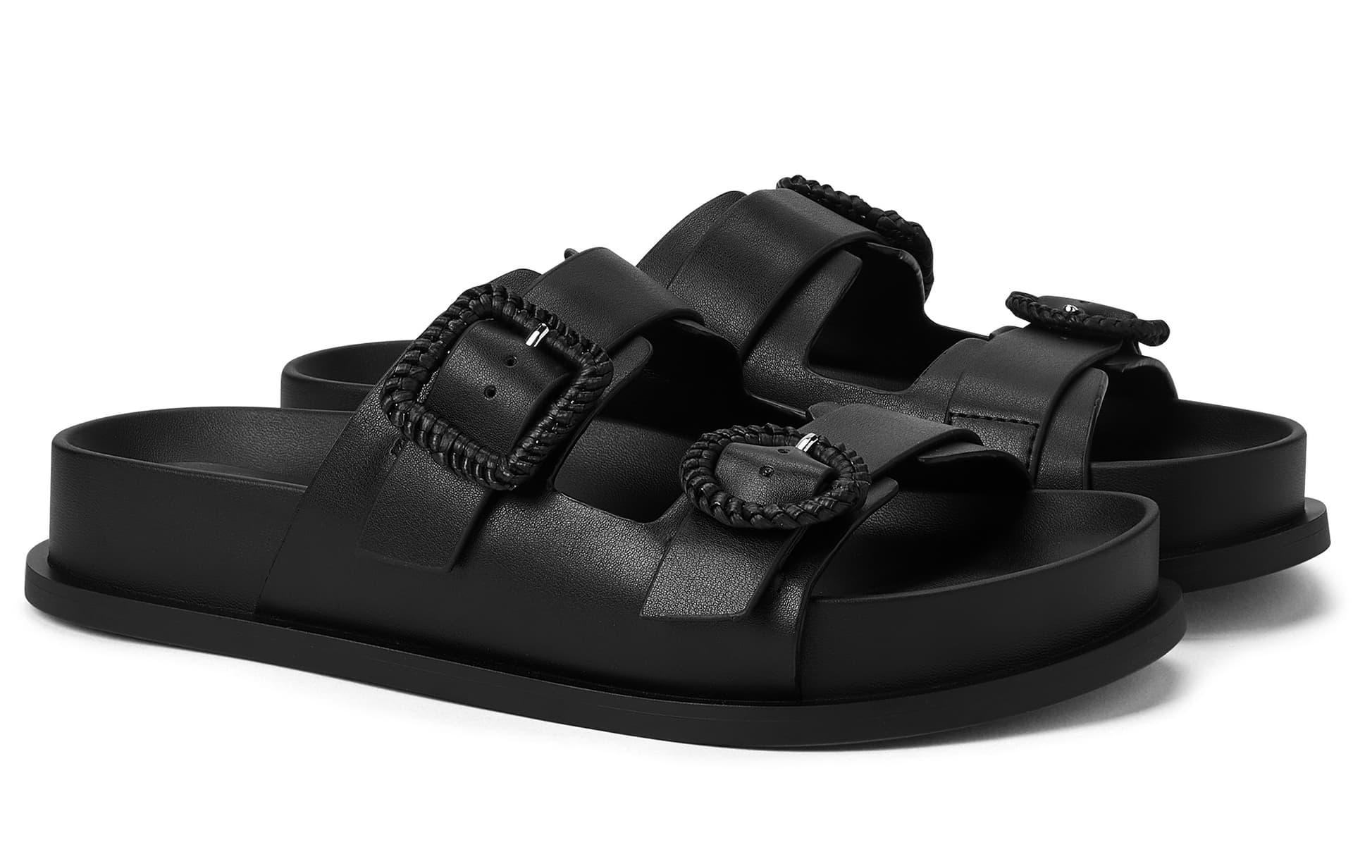 Сандалии CHARLESKEITH ck 2.2cm ChalkBlack - изображение 2