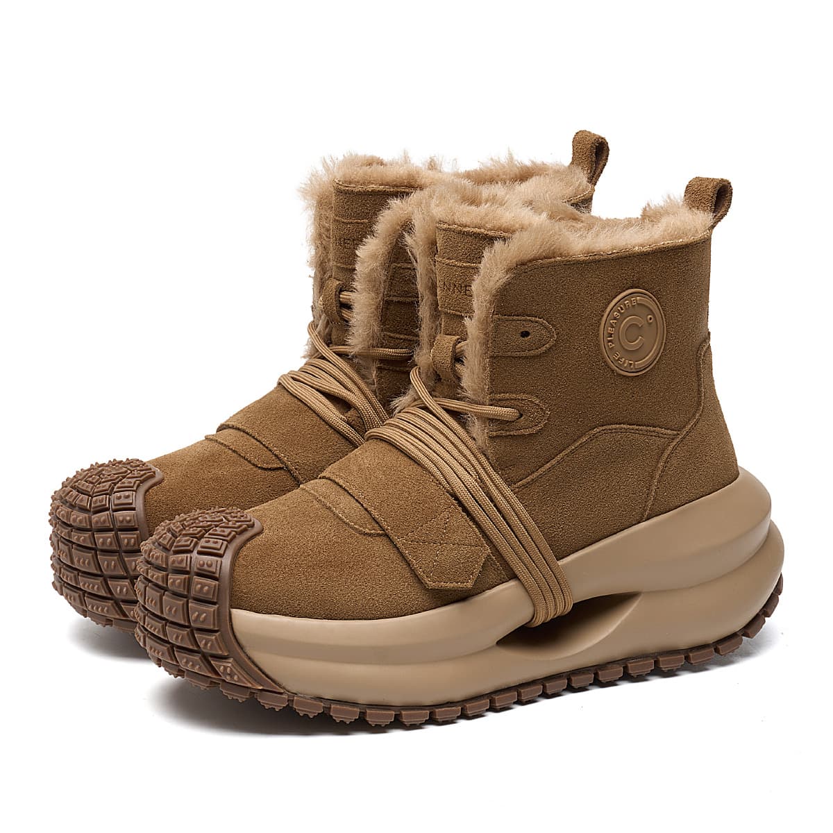 Ботинки зимние C.BANNER Snow Boots Beige - изображение 2