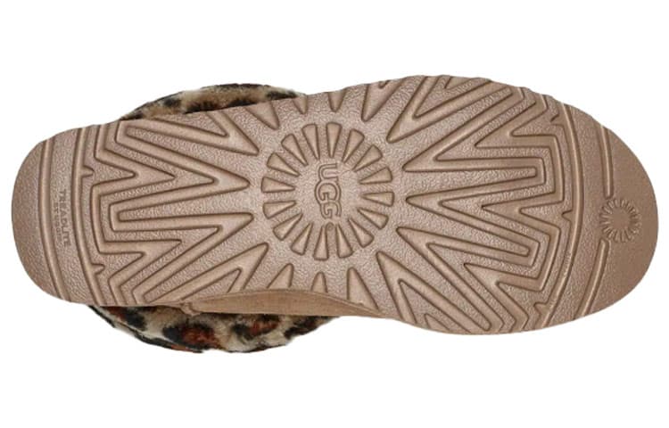 Ботинки зимние UGG Fluff Mini Quilted Leopard - изображение 6