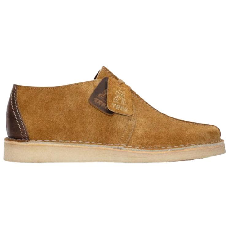 Кроссовки Clarks ORIGINALS Artificial Suede Низкие Повседневные Мужские Туфли Коричневые - изображение 2