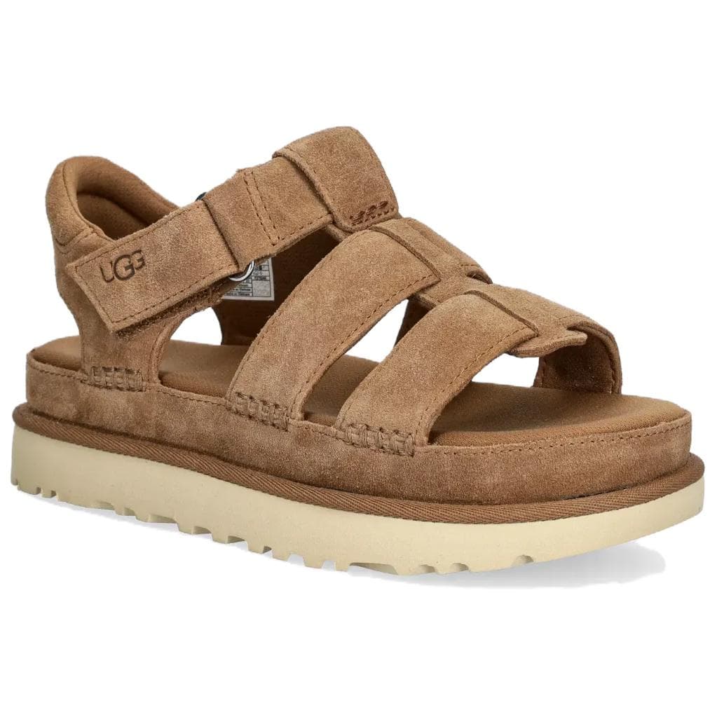 Сандалии UGG Goldenstar Сандалии гладиаторы Женские Коричневый - изображение 3