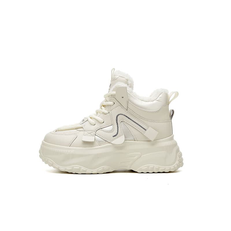 Кроссовки DAPHNE Slip-resistant MID Top Cushioned Sneakers Women's DAPHNE Slip-resistant MID Топ Кроссовки с толстой подошвой Женские - изображение 1