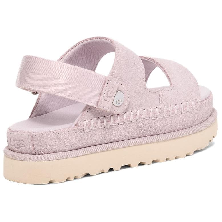Шлёпанцы UGG one Шнурованные Сандалии Женские Розовые - изображение 4