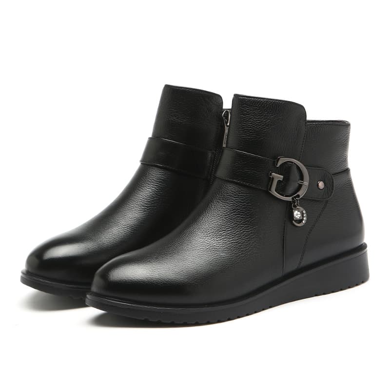 Сапоги AOKANG Black Ankle Boots - изображение 6