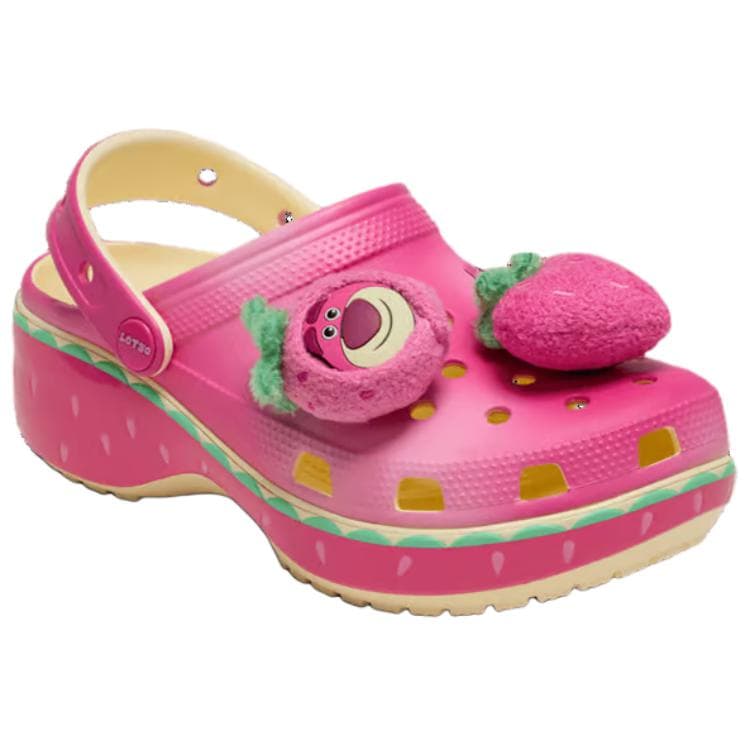 Сабо Crocs x WANJUZONGDONGYUAN Classic Platform Clog Сабо из резины Женские Розовые - изображение 5