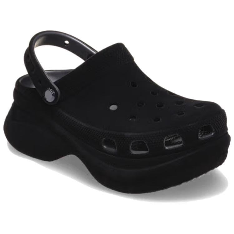 Сабо Crocs Bae Clog Вельветовые Сабо Резиновые Женские Черные - изображение 2