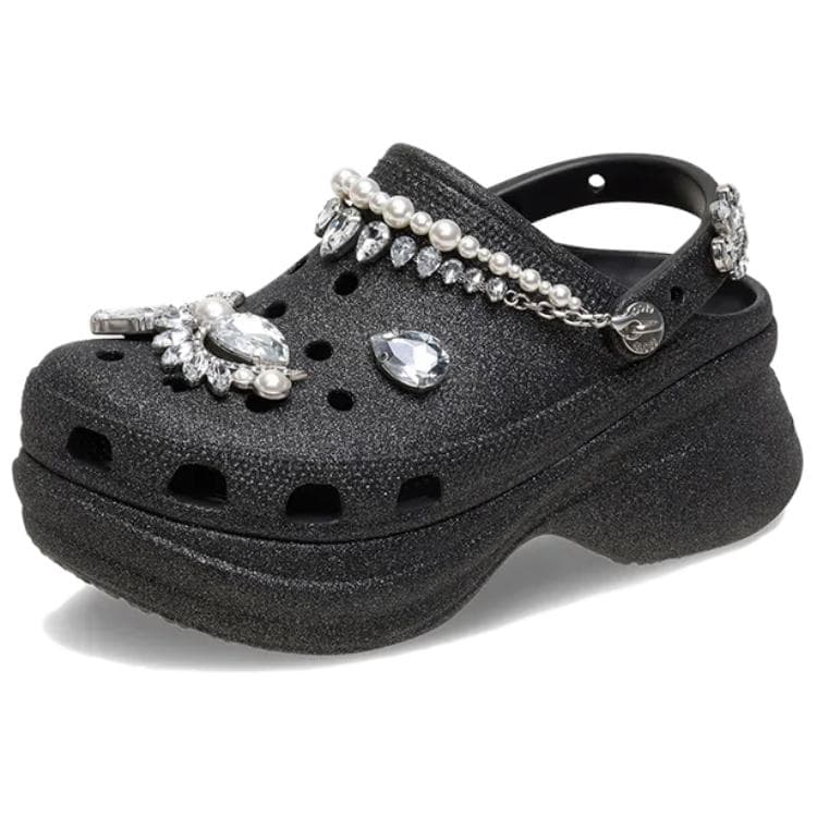 Сабо Crocs Bae Clog Кит Сабо резиновые женские черный - изображение 3