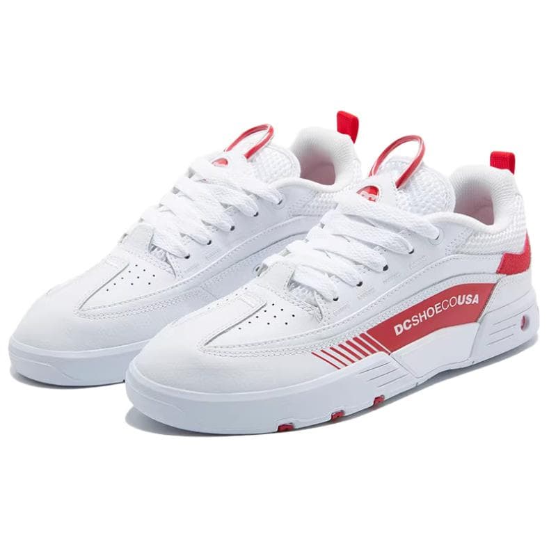 Кроссовки DCSHOES DC LEGACY SLIM Спилок коровьей кожи искусственная кожа+текстиль круглый носок на платформе износостойкий лоу-топы повседневная обувь для скейтборда мужской - изображение 2