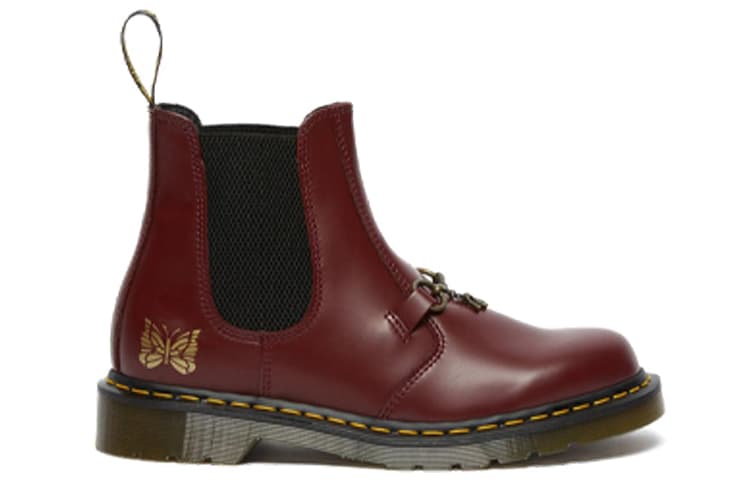 Ботинки челси Dr. Martens Needles 2976 Snaffle Chelsea Cherry Red - изображение 2