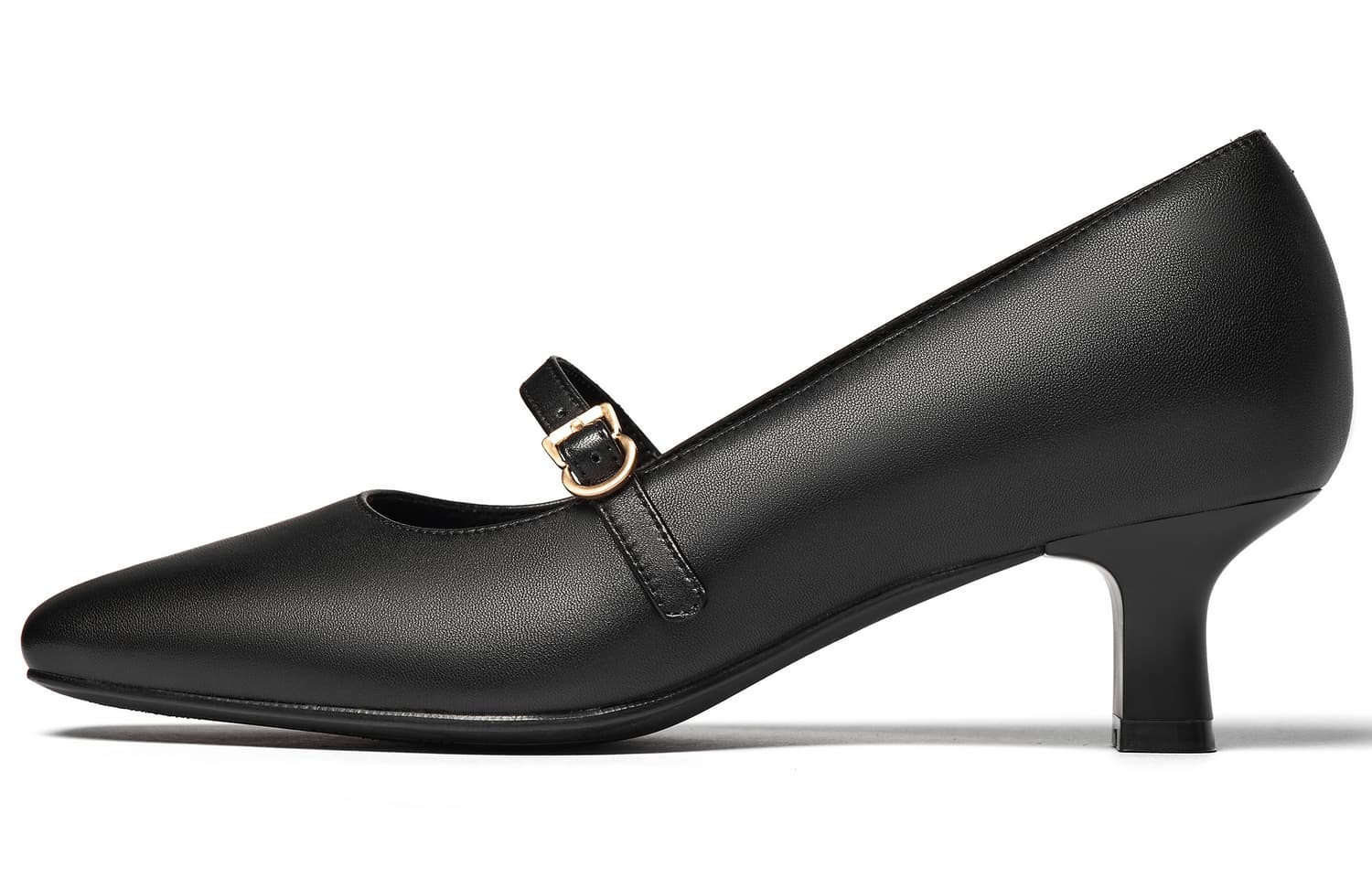 Clarks Овчина Mary Jane Женские Туфли Черные - изображение 1