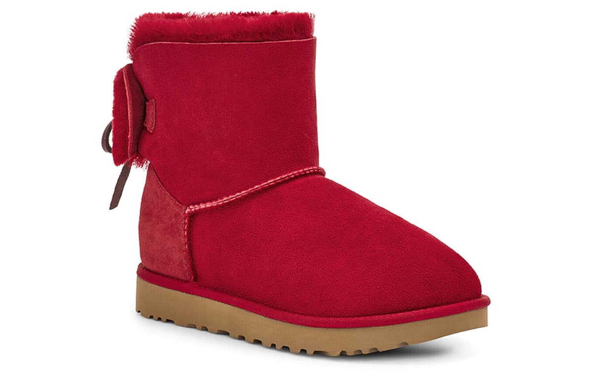 Ботинки зимние UGG Classic Dudble Bow Mini - изображение 3