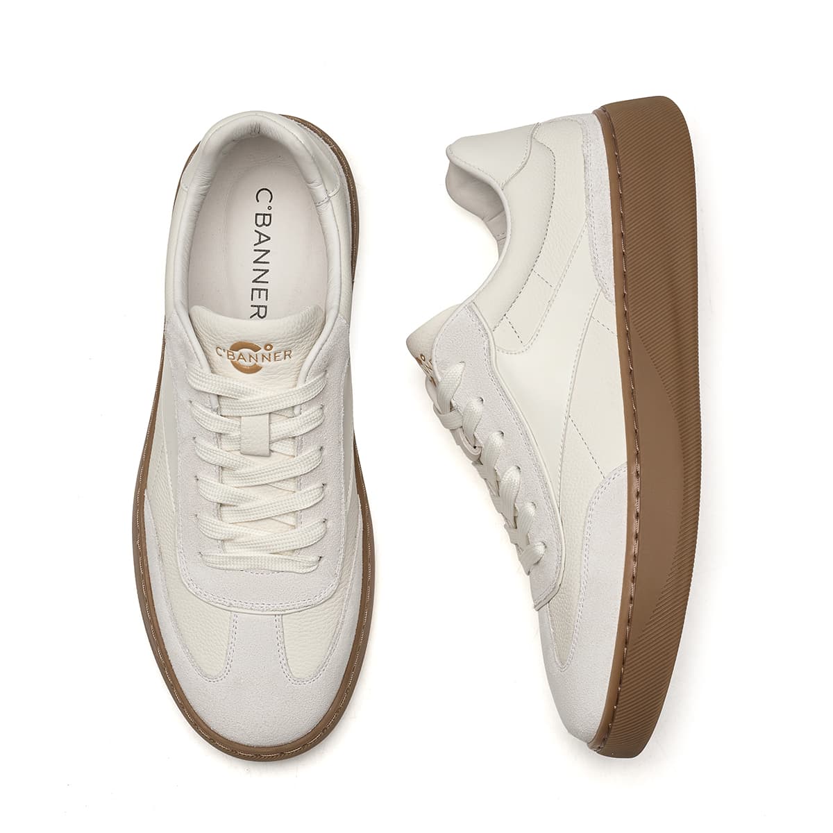 Кроссовки C.BANNER Classic Low-Top Sneakers White - изображение 4