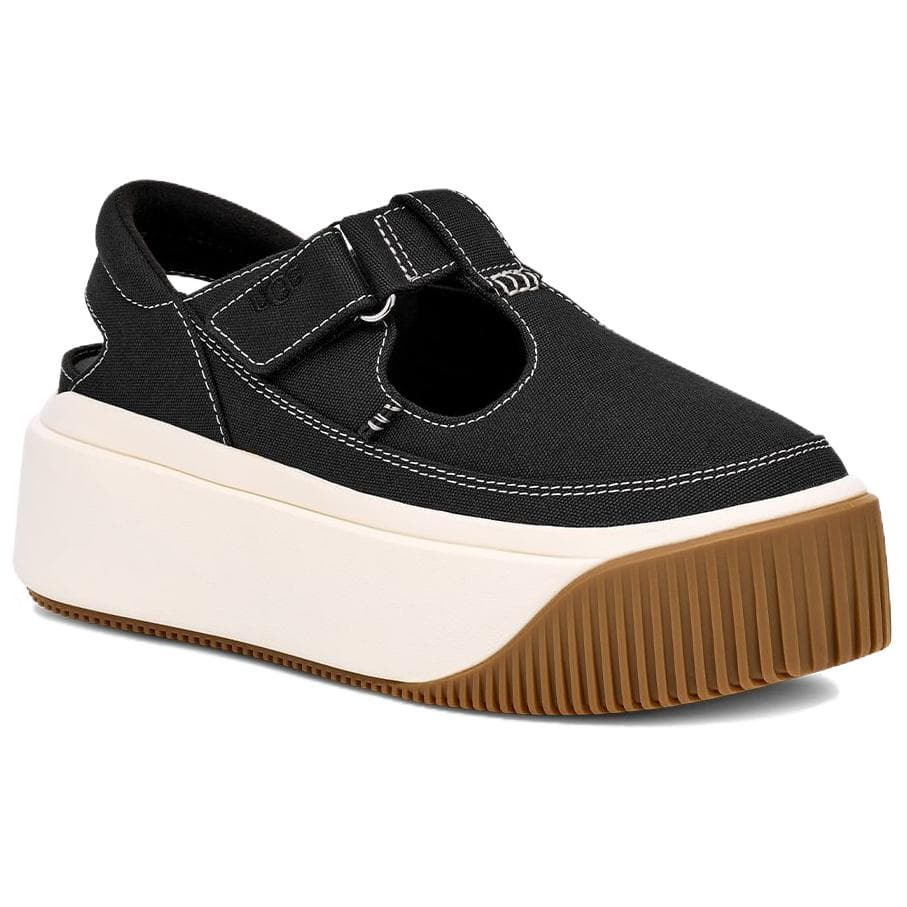 Тапочки UGG Ez Duzzit Fashion Collection Ткань Комфортная Повседневная Обувь Женская Черная - изображение 3