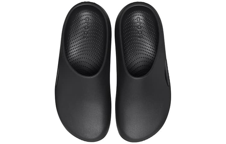Сандалии Crocs Mellow ЭВА Устойчивые к истиранию Закрытые тапочки Унисекс Черные - изображение 4