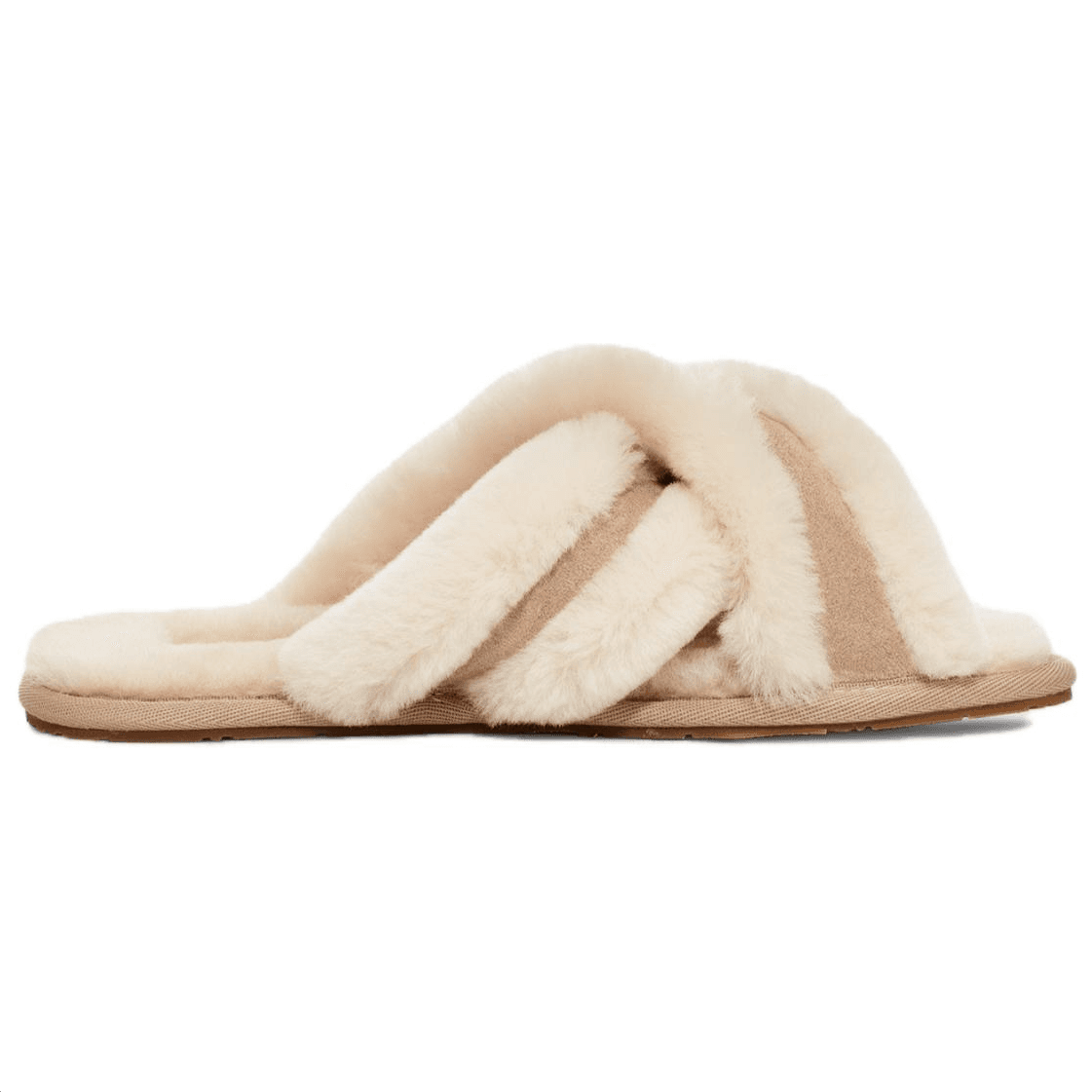 Сандалии UGG Scuffita противоскользящие устойчивые к истиранию шлепанцы женские экрю - изображение 2