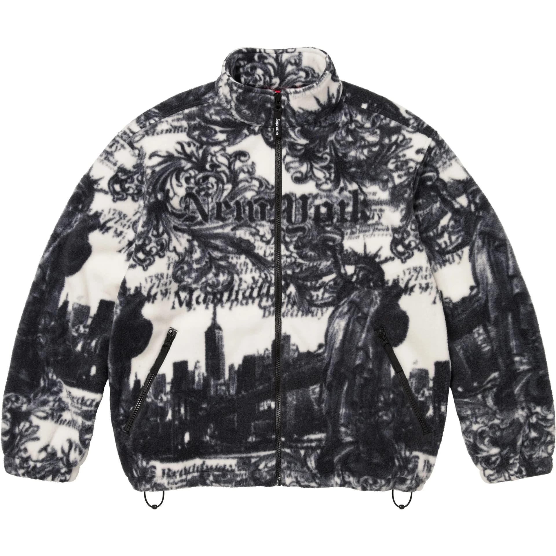 Куртка Supreme FW25 WEEK16 New York Флисовая куртка унисекс - изображение 1