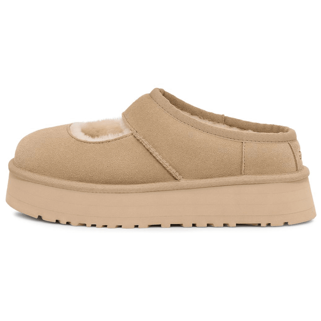 Сандалии UGG Тапочки Evolution Fashion Vintage С флисовой подкладкой Мюли Устойчивые к истиранию и скольжению - изображение 1