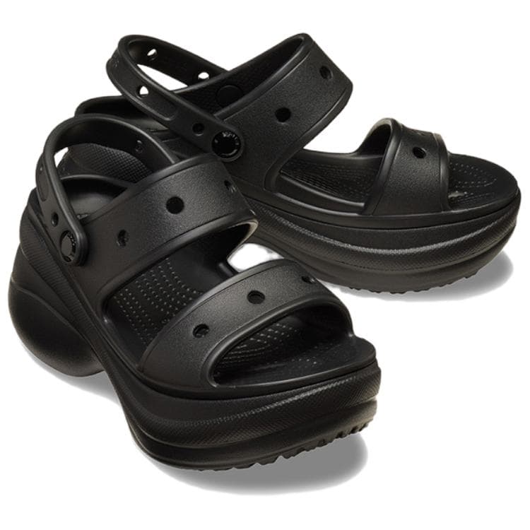 Сандалии с ремешком Crocs Пляжные сандалии Женские Черные - изображение 4