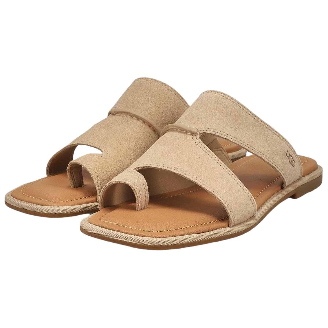 Сандалии UGG Износостойкие Шлепанцы Женские Бежевые - изображение 3