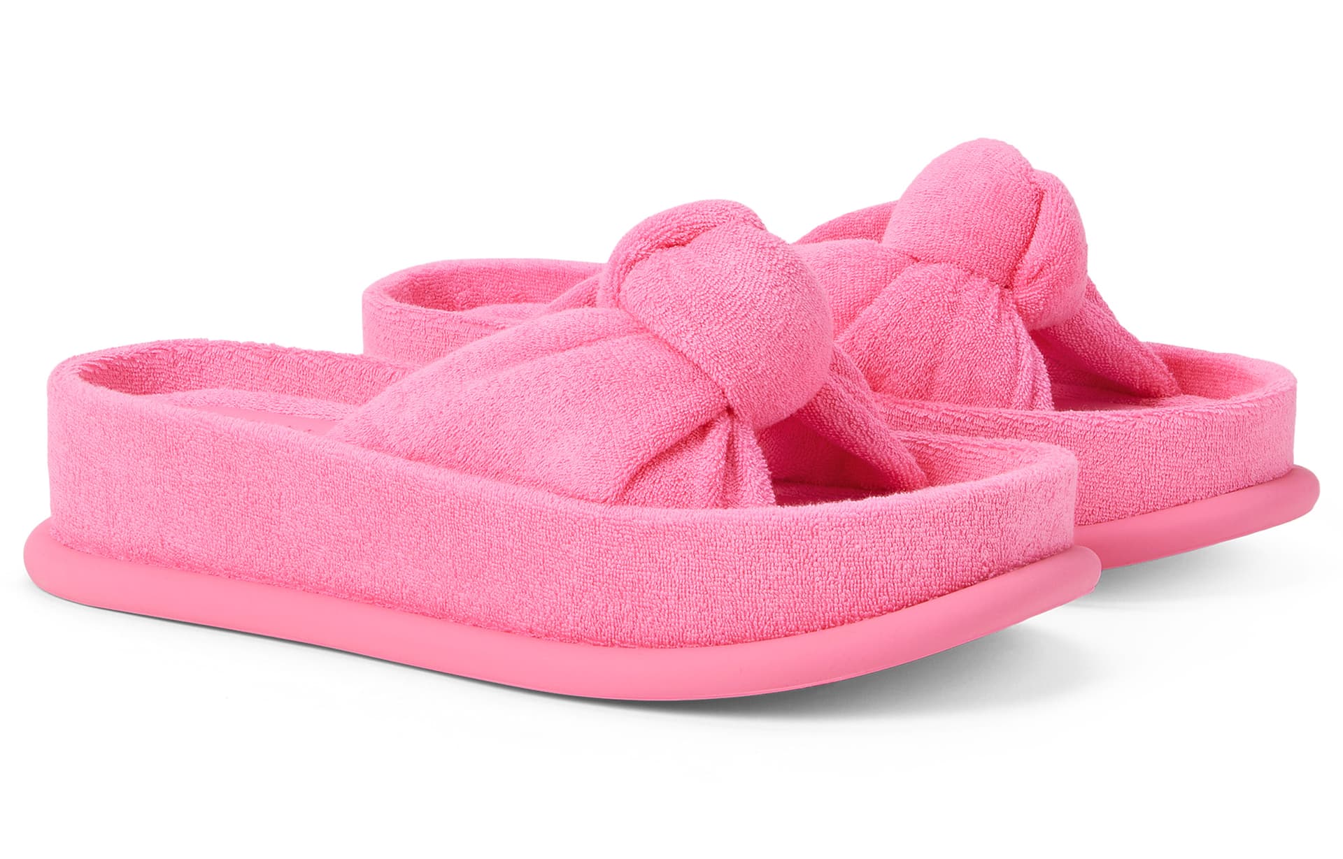 Сандалии CHARLESKEITH ck PU 3.5cm BLACK TEXTUREDBeigePink - изображение 2