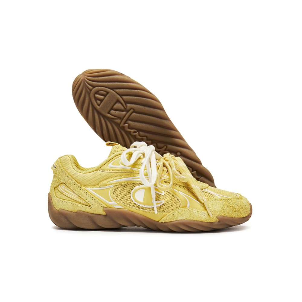 Кроссовки Champion Rochester Low Top Повседневная обувь Женская Пшенично-желтая Молочно-белая - изображение 2