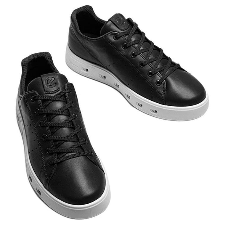 Кроссовки Ecco Low Top Sneakers Black - изображение 6