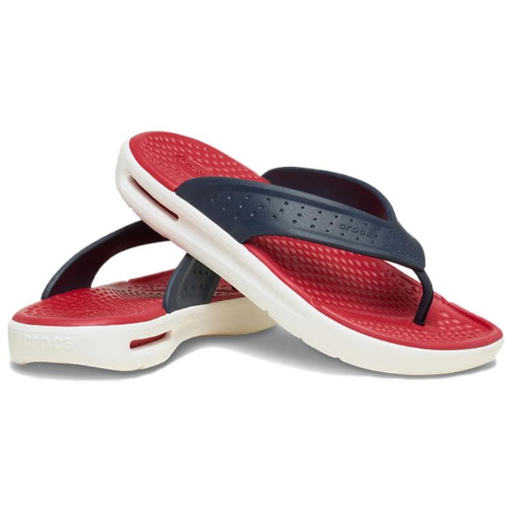 Шлёпанцы Crocs INMOTION Без специальных функций Шлепанцы Унисекс Синий Красный - изображение 4