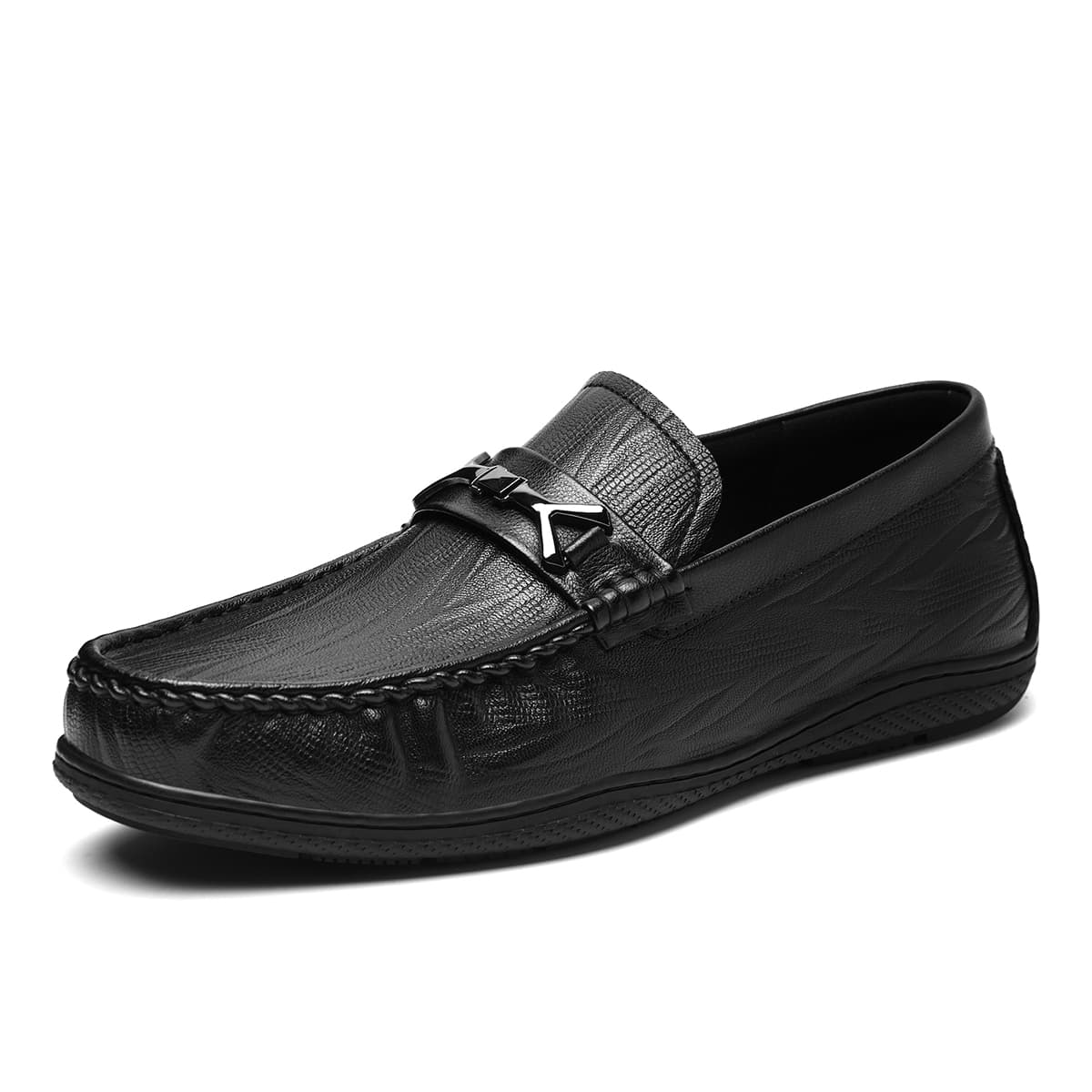 HLA Модный Удобный And Дышащий Мягкая подошва Лоферы с Slip-On Повседневные кожаные туфли Мужские - изображение 2