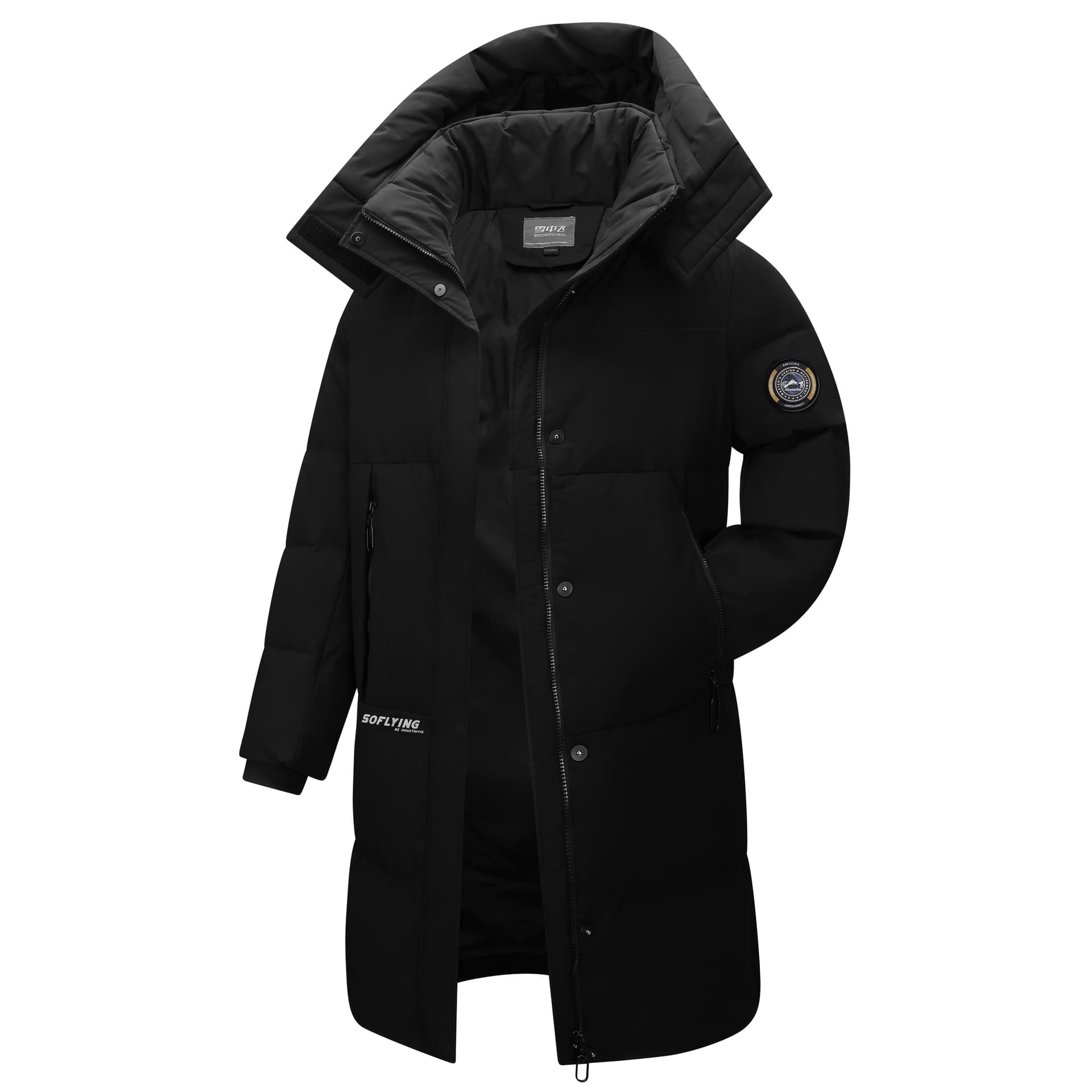 Зимняя куртка SNOW FLYING Winter Battle Collection Пуховик Унисекс - изображение 1