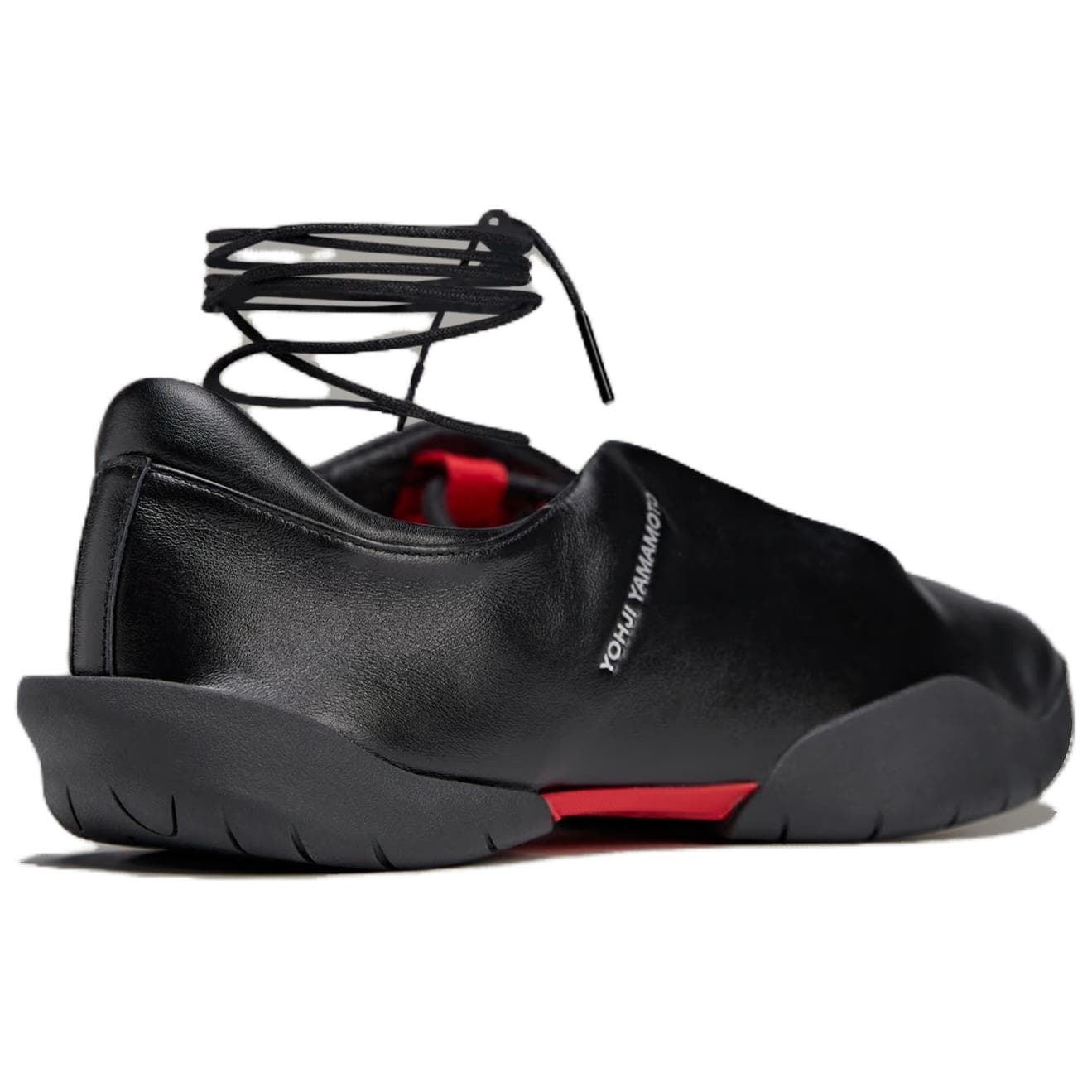 Кроссовки Y-3 Regu Кожа Модные Удобные Повседневные Лоу-топы Унисекс Черный - изображение 5