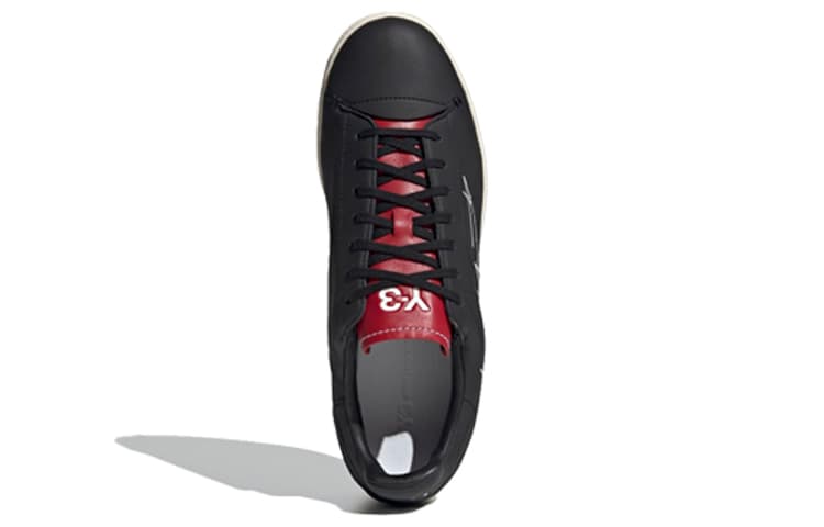 Кроссовки Y-3 Yohji Court Black Red - изображение 5