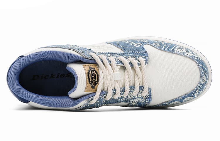 Кроссовки Dickies Retro Sneakers White Blue - изображение 3
