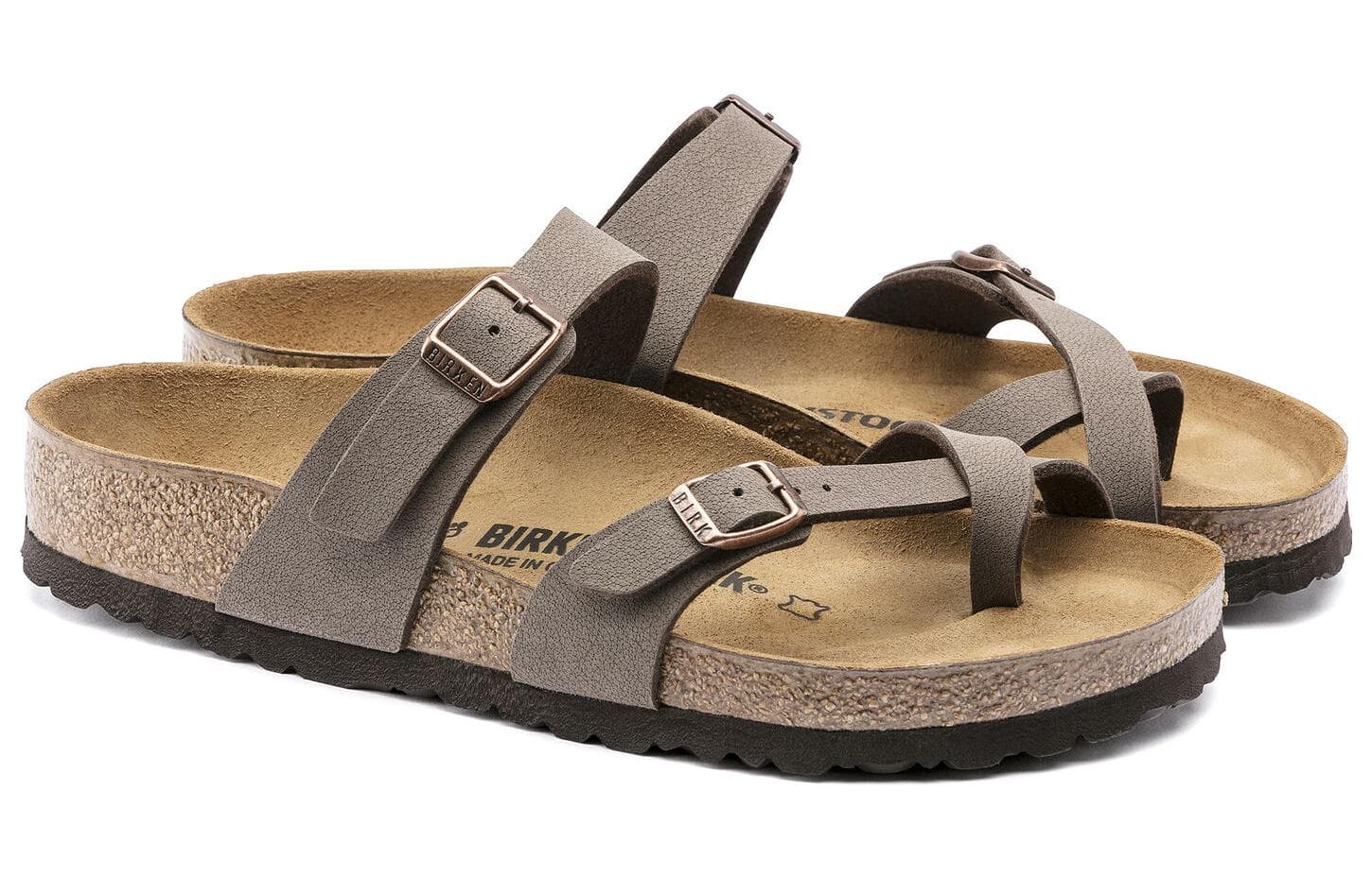 Сандалии Обувь Birkenstock Mayari Удобные Дышащие Шлепанцы ЭВА Унисекс Каменный Цвет - изображение 3