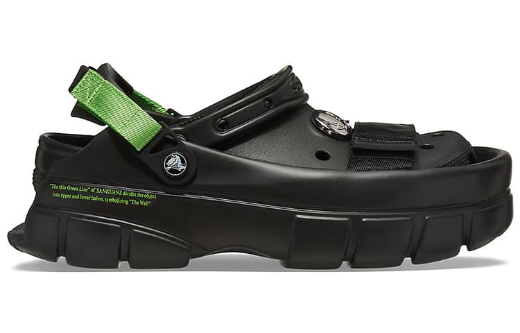 Сабо SANKUANZ x Crocs Classic Clog Black - изображение 2