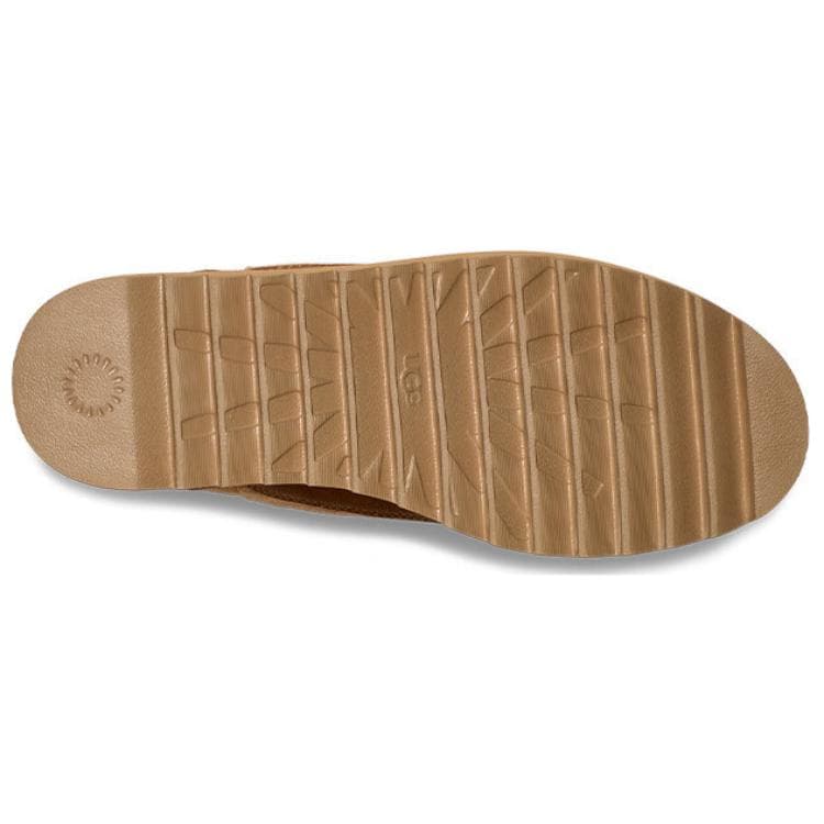 Ботинки зимние UGG Корова Спилок С флисовой подкладкой Мода Удобные Короткие Ботинки для снега Женские Каштановый - изображение 6