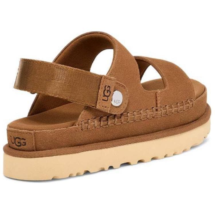 Сандалии с ремешком UGG Пляжные сандалии Женские Каштановый - изображение 3