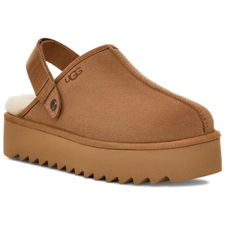 Сандалии UGG Флисовые Удобные Двусторонние Домашние Тапочки Женские Каштановые - изображение 2