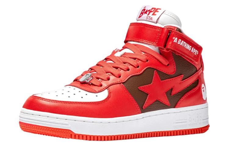 Кроссовки A BATHING APE STA MI Red - изображение 2