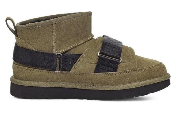 Ботинки зимние UGG Classic Ultra Mini Olive - изображение 2