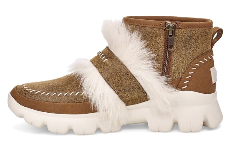 Ботинки зимние UGG Fluff Punk Ankle Boot - изображение 1
