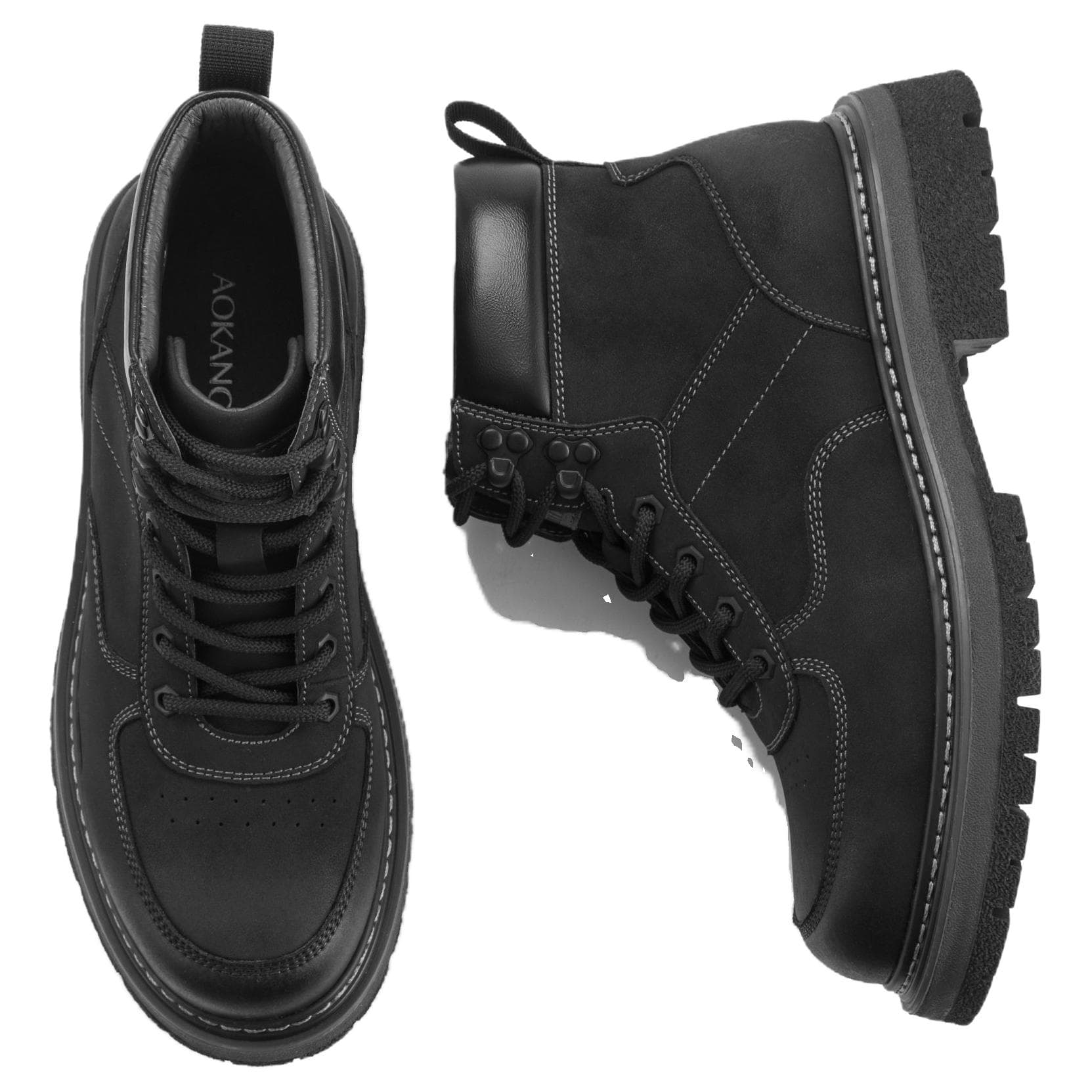 Ботинки AOKANG Martin Boots Black - изображение 5