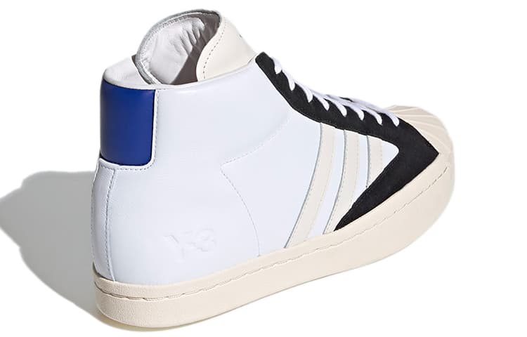 Кроссовки Y-3 Yohji Pro White Black — фото 4