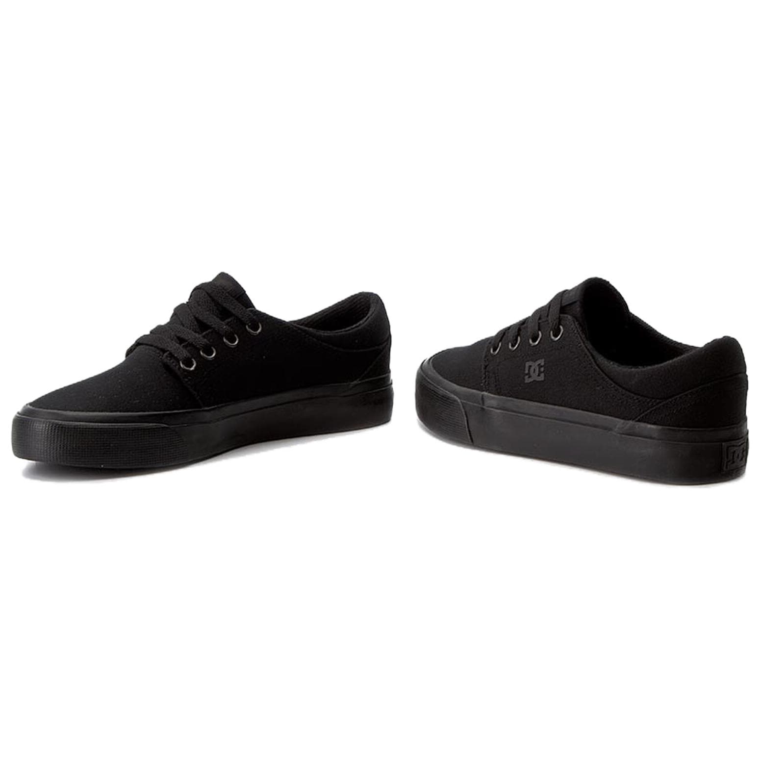 Кроссовки DCSHOES Trase Tx Удобные и простые лоу-топы для скейтборда женские черные - изображение 3