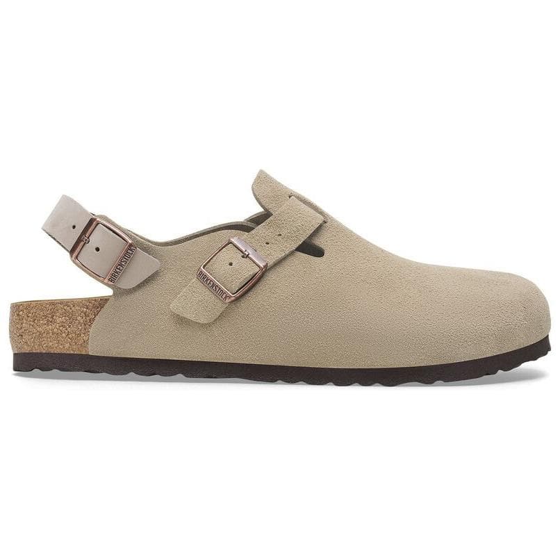 Сандалии Birkenstock Отсутствие специальных функций Закрытые тапочки Унисекс Тауповый - изображение 2